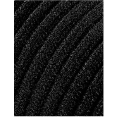 Câble EDM C41 2x0,75mm Noir Textile - 5m - Publicité Câble EDM C41 2x0,75mm Noir Textile - 5m - Publicité