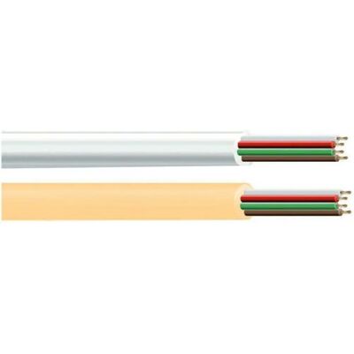 Câble C45 Doré - 5m Tubulaire 2x0,75mm - Publicité Câble C45 Doré - 5m Tubulaire 2x0,75mm - Publicité