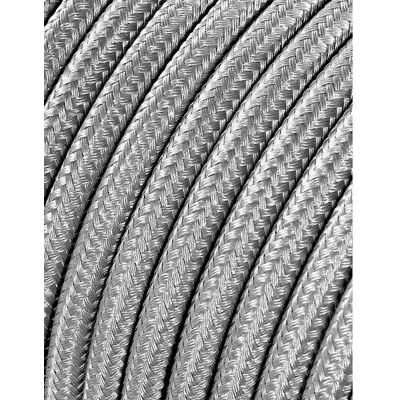 Câble EDM C64 - 2x0,75mm Argent - 5m - Tubulaire - Publicité Câble EDM C64 - 2x0,75mm Argent - 5m - Tubulaire - Publicité