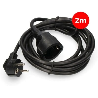 Rallonge EDM Noire 3x1,5mm - Extension Lead - Publicité Rallonge EDM Noire 3x1,5mm - Extension Lead - Publicité