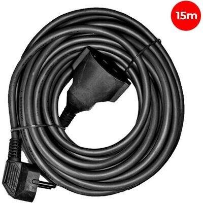 Extensión de EDM EDM 23604 Flexible Negra Extensión de EDM EDM 23604 Flexible Negra