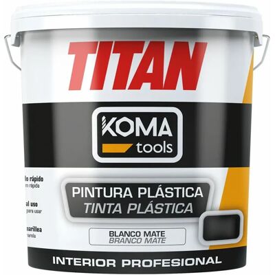 Vernice plastica bianca Koma Tools - Interno, 5kg Vernice plastica bianca Koma Tools - Interno, 5kg