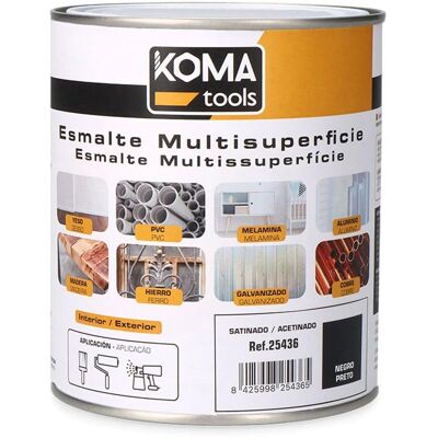 Pulimento acrílico negro con acabado satinado Koma Tools - 750 ml Pulimento acrílico negro con acabado satinado Koma Tools - 750 ml