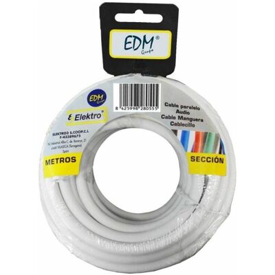 Cable EDM Blanco 50 m - Cable Cable EDM Blanco 50 m - Cable