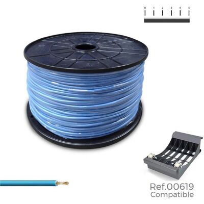 Cable Flexible Azul Sediles 800m - Rollo de Cableado Eléctrico Cable Flexible Azul Sediles 800m - Rollo de Cableado Eléctrico