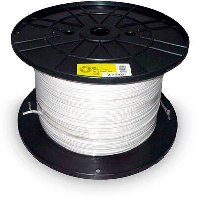 SEDILES 2 x 1 mm Blanco Cable de Audio en Bobina - Cable SEDILES 2 x 1 mm Blanco Cable de Audio en Bobina - Cable