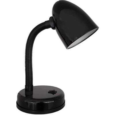 E EDM 30255 Schwarzes Metall Schreibtischlampe - Schreibtischleuchte E EDM 30255 Schwarzes Metall Schreibtischlampe - Schreibtischleuchte