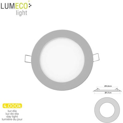 Faretto Mini Cromato EDM 31604 - 6W, 320Lm, 4000K Faretto Mini Cromato EDM 31604 - 6W, 320Lm, 4000K