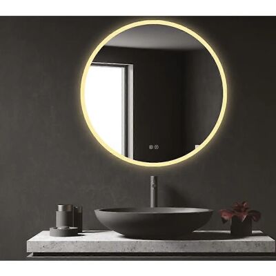 Espejo de Pared LED Circular EDM - 20W, Ø60cm Espejo de Pared LED Circular EDM - 20W, Ø60cm