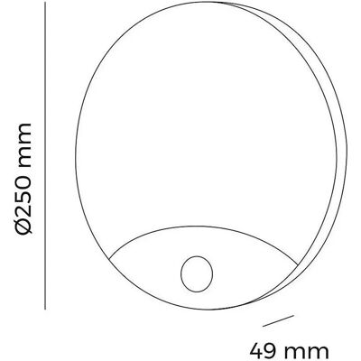 EDM 32537 Weiß Mehrfarben Wandleuchte - Wandleuchte EDM 32537 Weiß Mehrfarben Wandleuchte - Wandleuchte