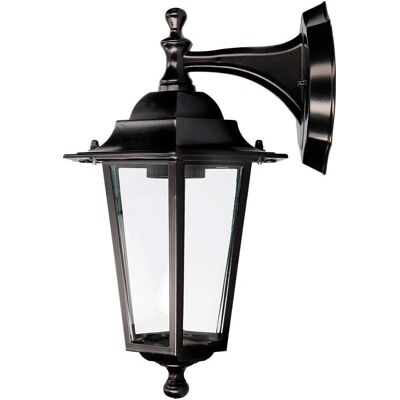 EDM Zurich Wandleuchte - Schwarz Aluminium 60W E27 - 19,2 x 94,7 cm EDM Zurich Wandleuchte - Schwarz Aluminium 60W E27 - 19,2 x 94,7 cm