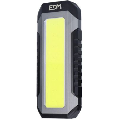 Linterna LED recargable EDM - 5W/10W, 1000/200 Lm, Aluminio Linterna LED recargable EDM - 5W/10W, 1000/200 Lm, Aluminio