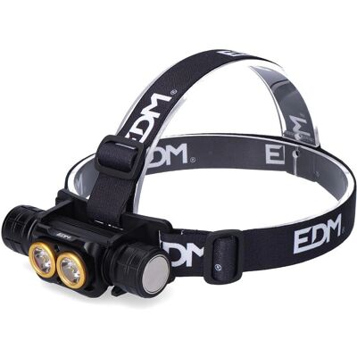EDM Supernova LED Stirnlampe - 3000 lm, 5 Modi, IP44, 40W EDM Supernova LED Stirnlampe - 3000 lm, 5 Modi, IP44, 40W