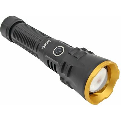 EDM Wiederaufladbare Langstrecken-LED-Taschenlampe - 20W 9000K 1800lm EDM Wiederaufladbare Langstrecken-LED-Taschenlampe - 20W 9000K 1800lm