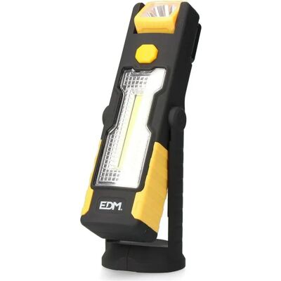 Torcia LED Cob XL Giallo Doppia Funzione 230 Lm - Torcia Torcia LED Cob XL Giallo Doppia Funzione 230 Lm - Torcia