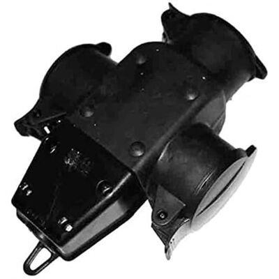 Prise électrique EDM Modèle 42125 - IP44 Caoutchouc 3500W 230/250V avec Couvercle - Publicité Prise électrique EDM Modèle 42125 - IP44 Caoutchouc 3500W 230/250V avec Couvercle - Publicité