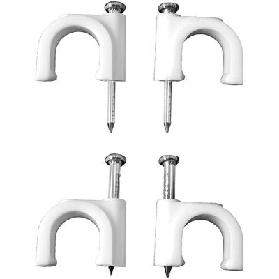 Staples No 10 2x6mm Kabelclips - Kabelorganisator Staples No 10 2x6mm Kabelclips - Kabelorganisator