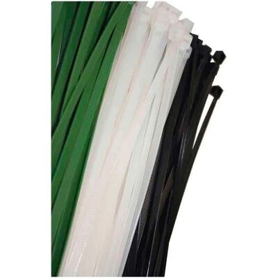 Nylon Kabelbinder EDM 48309 Weiß Natur 300 x 8 mm - Kabelbinder Nylon Kabelbinder EDM 48309 Weiß Natur 300 x 8 mm - Kabelbinder