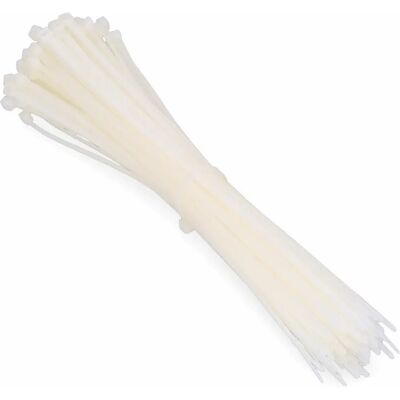 EDM Natürliche Nylon Kabelbinder - 762 x 9 mm - 100 Stück EDM Natürliche Nylon Kabelbinder - 762 x 9 mm - 100 Stück