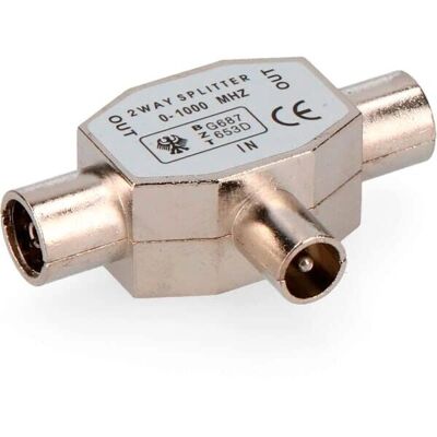 EDM 8425998500189 50018 edm - Diviseur TV - 2 entrées - Acier inoxydable - Publicité EDM 8425998500189 50018 edm - Diviseur TV - 2 entrées - Acier inoxydable - Publicité