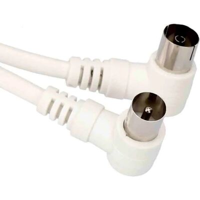 Câble d'antenne EDM 10 m Blanc - Câble Câble d'antenne EDM 10 m Blanc - Câble