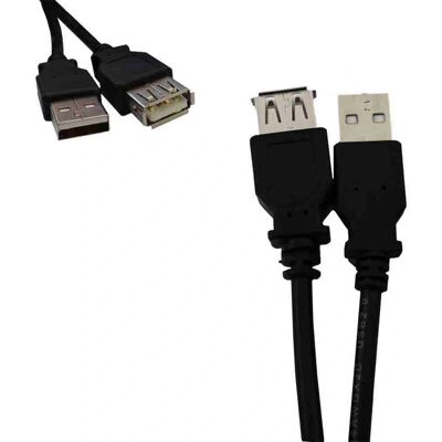 EDM USB Kabel 51253 - 5 m - Schwarz - USB Kabel EDM USB Kabel 51253 - 5 m - Schwarz - USB Kabel