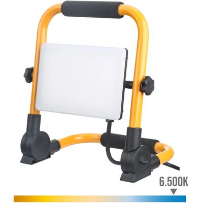 Luz de trabajo LED EDM 50W - IP54 Amarillo y Negro Luz de trabajo LED EDM 50W - IP54 Amarillo y Negro