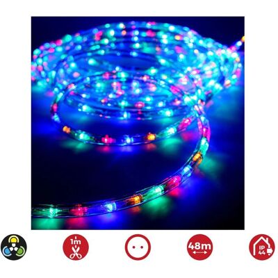 Flexiled Tube LED 48m Multicolore - Tube LED - Publicité Flexiled Tube LED 48m Multicolore - Tube LED - Publicité