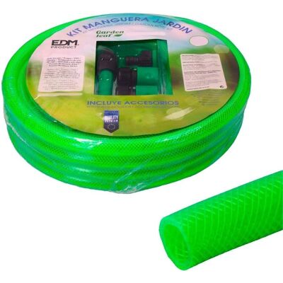 EDM Gartenschlauch 15m - UV-beständiges PVC, 5 Stück EDM Gartenschlauch 15m - UV-beständiges PVC, 5 Stück
