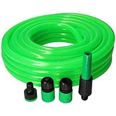 EDM Gartenschlauch 25m UV-beständig Flexibel 3 Schichten EDM Gartenschlauch 25m UV-beständig Flexibel 3 Schichten