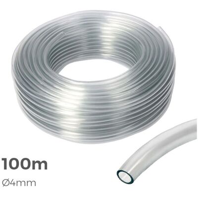 EDM 74250 Transparente Schlauch - 100m Länge - UV-beständig EDM 74250 Transparente Schlauch - 100m Länge - UV-beständig