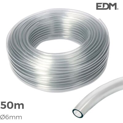 EDM Transparente Schlauch Ø 8 mm - Schlauch - 50 m EDM Transparente Schlauch Ø 8 mm - Schlauch - 50 m