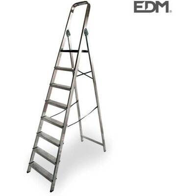 Scala domestica in alluminio EDM - 8 gradini - Sicura e portatile Scala domestica in alluminio EDM - 8 gradini - Sicura e portatile