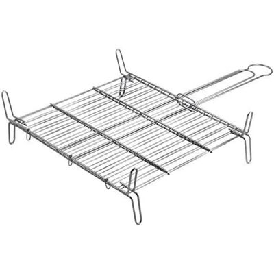 Gril Barbecue Chromé Edm 30x30cm - Barbecue Grill - Publicité Gril Barbecue Chromé Edm 30x30cm - Barbecue Grill - Publicité