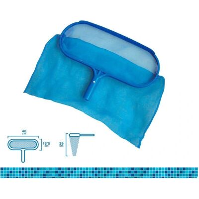 Marca Modelo Classic - Recogehojas para piscinas azul Marca Modelo Classic - Recogehojas para piscinas azul