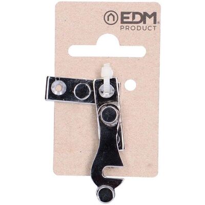 EDM Türverriegelung H-Form 4 cm Stahl Links Chromed - Türverriegelung EDM Türverriegelung H-Form 4 cm Stahl Links Chromed - Türverriegelung