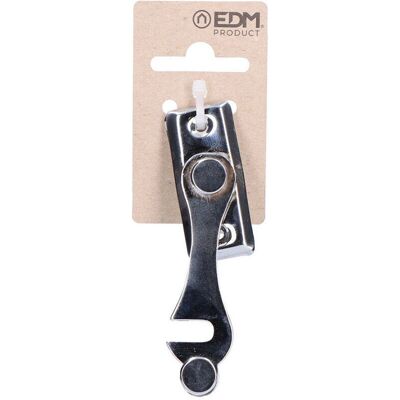 EDM H-förmiger Stahl-Türriegel - 8cm EDM H-förmiger Stahl-Türriegel - 8cm