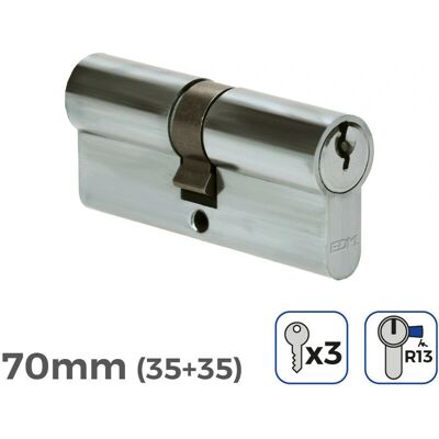 EDM 85179 Nickel Kurzer Nockenriegel - Zylinder EDM 85179 Nickel Kurzer Nockenriegel - Zylinder