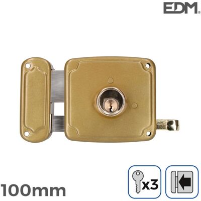 EDM Schloss 85266 Stahl 100 x 94 mm - Schloss EDM Schloss 85266 Stahl 100 x 94 mm - Schloss