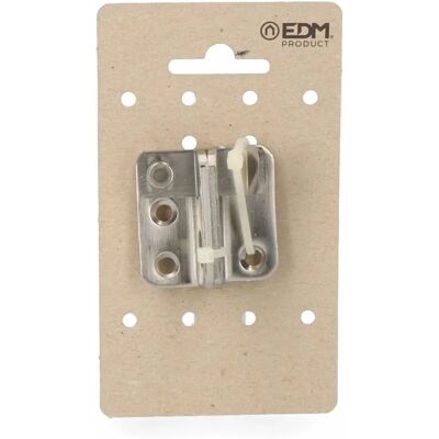 Pestillo de puerta EDM 45x45 mm, Izquierda, Acero Pestillo de puerta EDM 45x45 mm, Izquierda, Acero