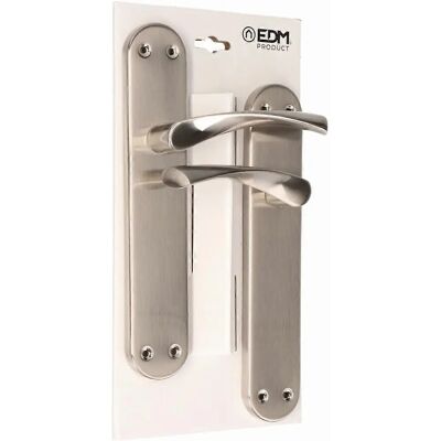 EDM Griffset 707 - Satin Nickel - 24 x 4,5 cm - Handle set EDM Griffset 707 - Satin Nickel - 24 x 4,5 cm - Handle set