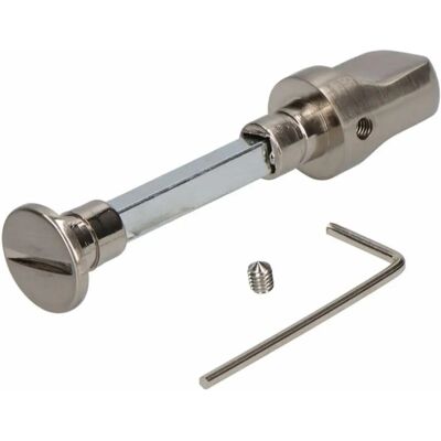 Marca Handle 85444 10098 - Zamak 78 x 6 mm con funzione di sblocco Marca Handle 85444 10098 - Zamak 78 x 6 mm con funzione di sblocco