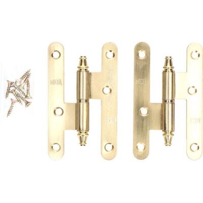 Edm Stahl links Scharnier 100x58mm - Scharnier Edm Stahl links Scharnier 100x58mm - Scharnier