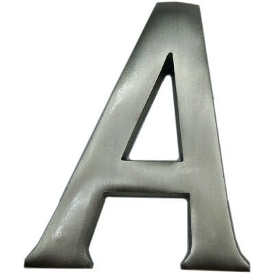 Lettre EDM A Nickel Argent 10cm - Lettre - Publicité Lettre EDM A Nickel Argent 10cm - Lettre - Publicité