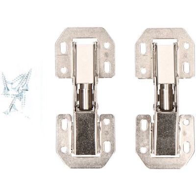 EDM BC10 Stahl Scharnier - Obenmontage - Silber EDM BC10 Stahl Scharnier - Obenmontage - Silber