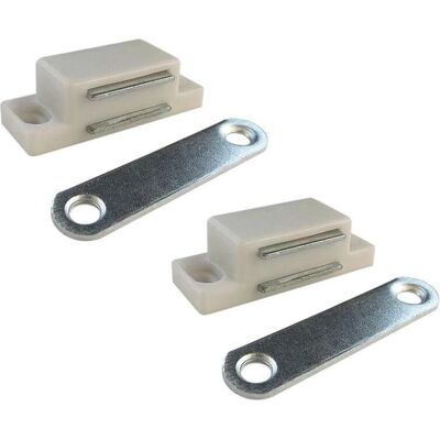EDM - IM02 - 56x18x13.5mm - ABS white - magnetischer Verschluss EDM - IM02 - 56x18x13.5mm - ABS white - magnetischer Verschluss