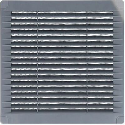 Griglia di Ventilazione Grigia - Zanzariera - 20x20cm Griglia di Ventilazione Grigia - Zanzariera - 20x20cm