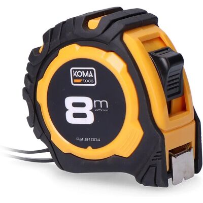 Koma Tools 8m x 25mm Gelb ABS Maßband - Messband Koma Tools 8m x 25mm Gelb ABS Maßband - Messband