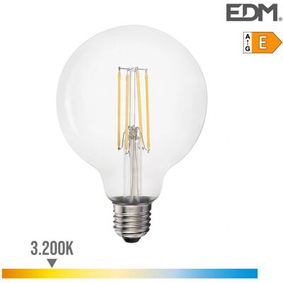 EDM 98602 E 6W 60W 47W E27 Lampe LED - Blanc Chaud - Publicité EDM 98602 E 6W 60W 47W E27 Lampe LED - Blanc Chaud - Publicité