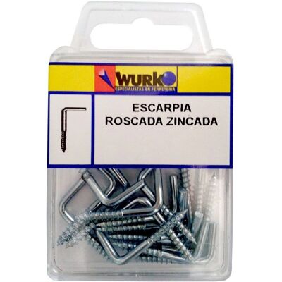 Alcayatas 18x50 mm Ganchos de Pared - Ganchos de Pared Alcayatas 18x50 mm Ganchos de Pared - Ganchos de Pared